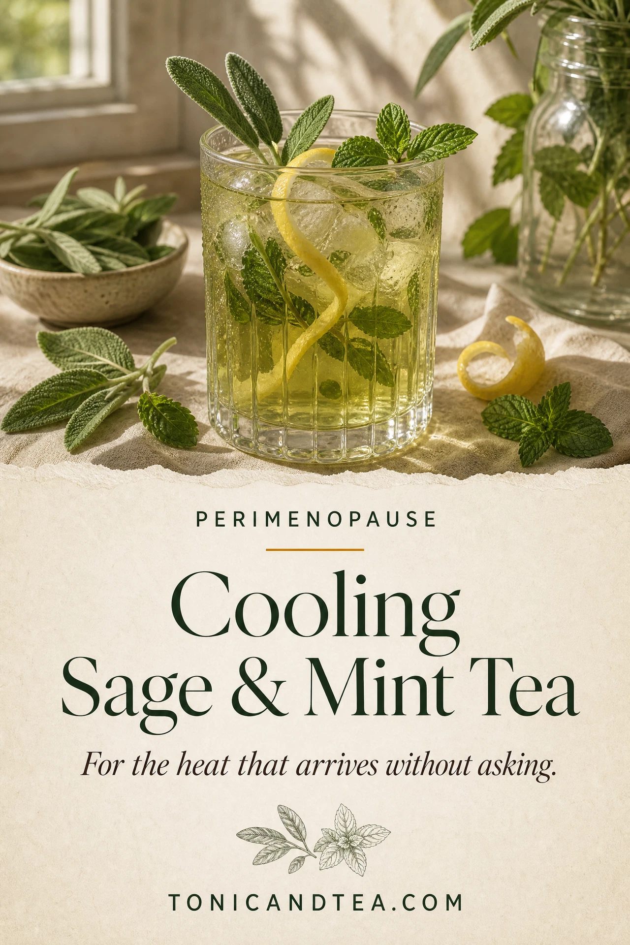 Cooling Sage & Mint Tea