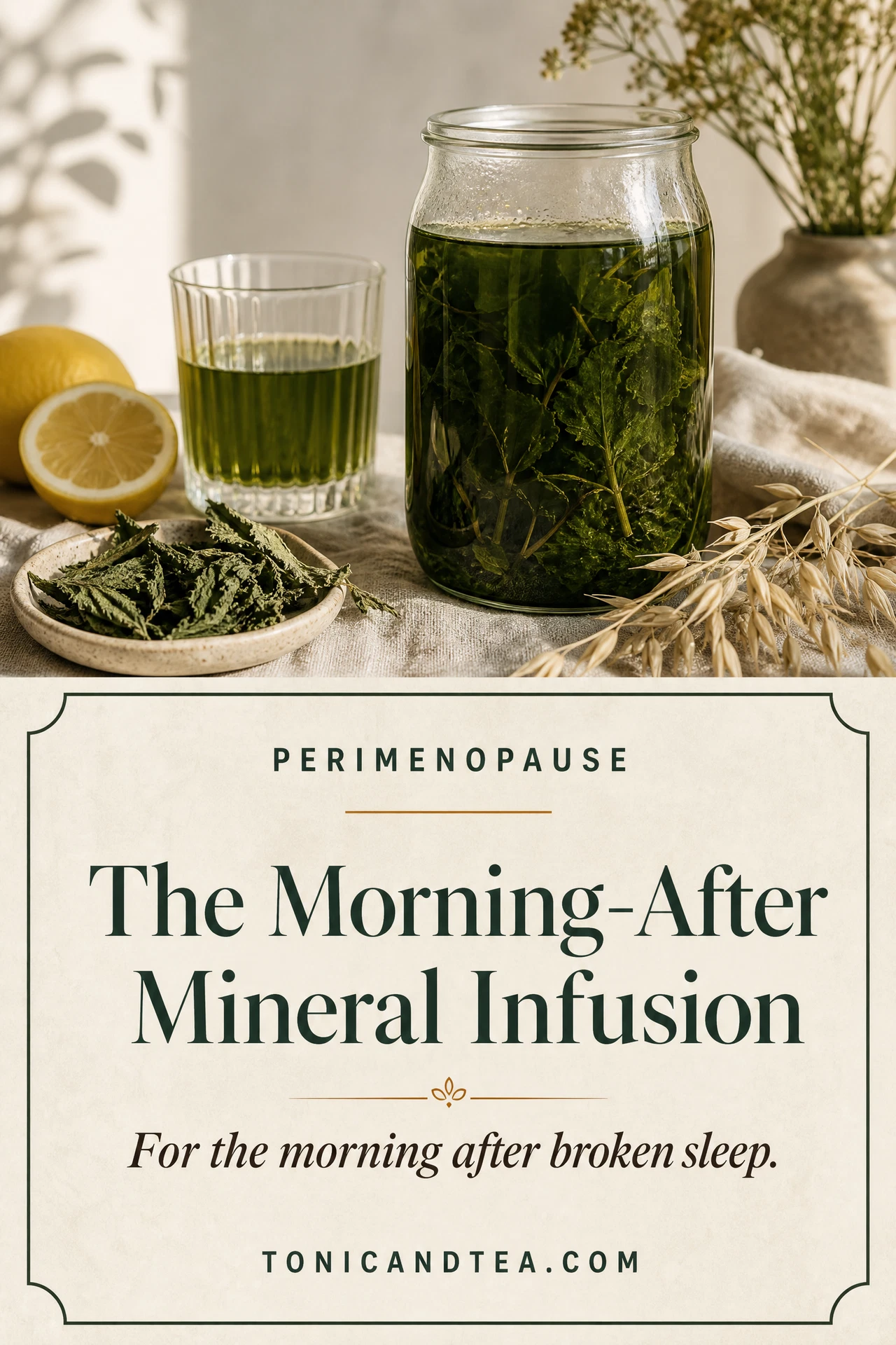 The Morning-After Mineral Infusion